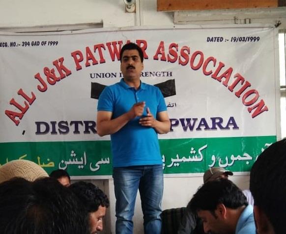 G R Geelani extends support to Patwar association