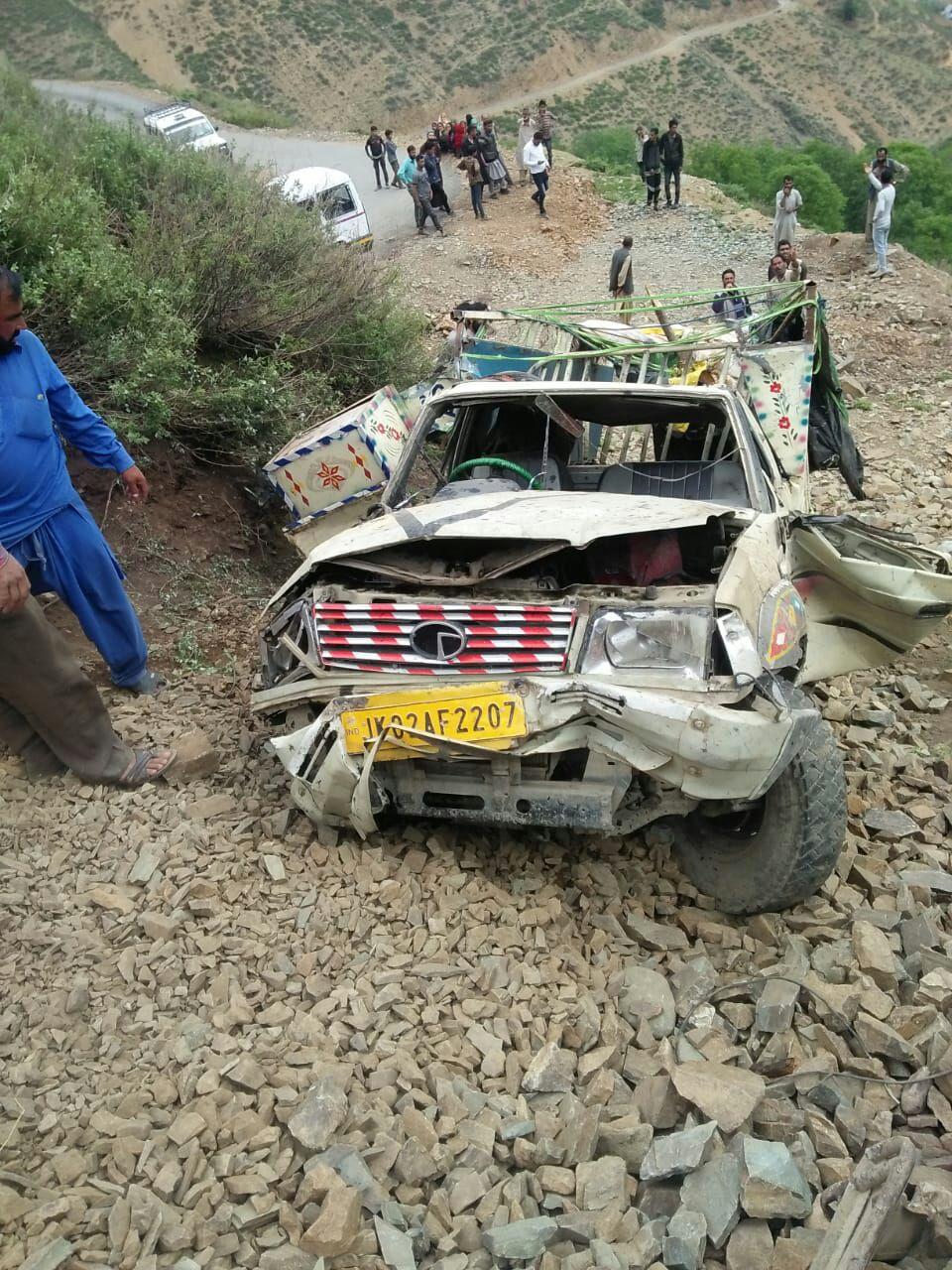 Two dead, five injured in Kupwara road mishap