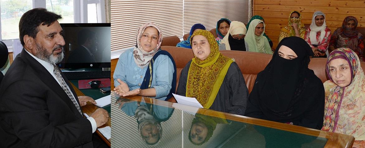 Various delegations call on Altaf Bukhari