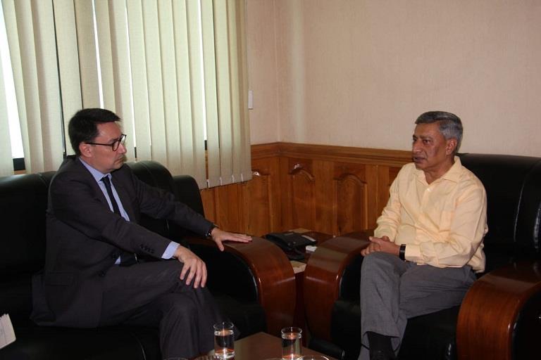Ambassador of France to India visits PHQ