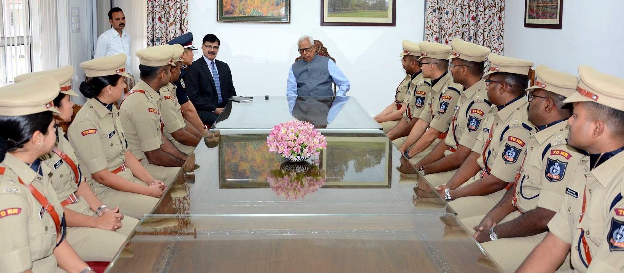 Governor meets IPS Probationers