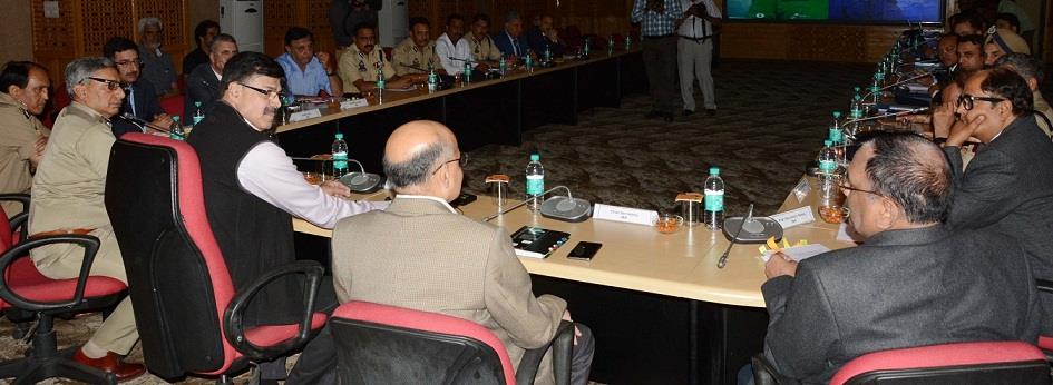 Advisor K Vijay Kumar convenes introductory meeting with Police Department
