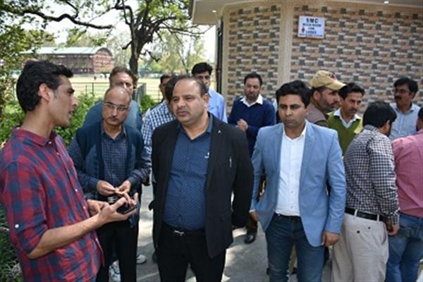 SMC conducts special sanitation drive in and around LD hospital