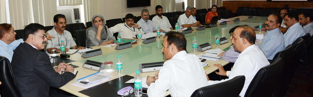 Advisor Vijay Kumar reviews functioning of health sector