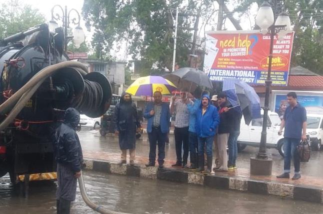 SMC presses in for dewatering City