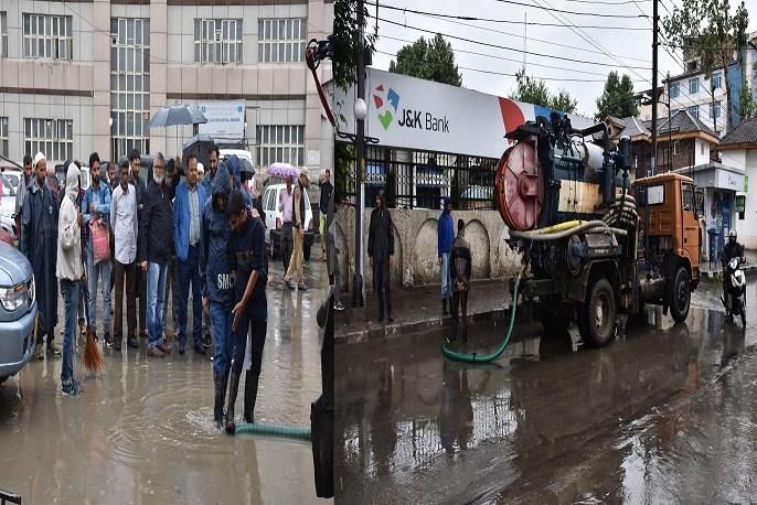 Incessant rains submerge City areas