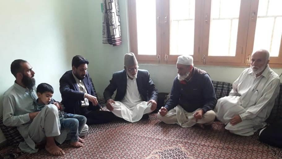 Sehraie addresses condolence meet at Rambagh Barzulla