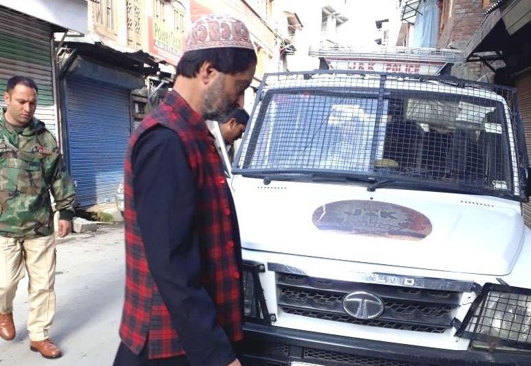 Yasin Malik arrested, shifted to Kothibagh Police station