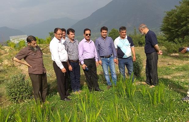 SKAUST-K’s finance wing team visits faculty of forestry, Benhama-Watlar Ganderbal