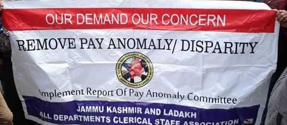 All Depts Clerical Staff thanks Governor for approving pay anomaly file