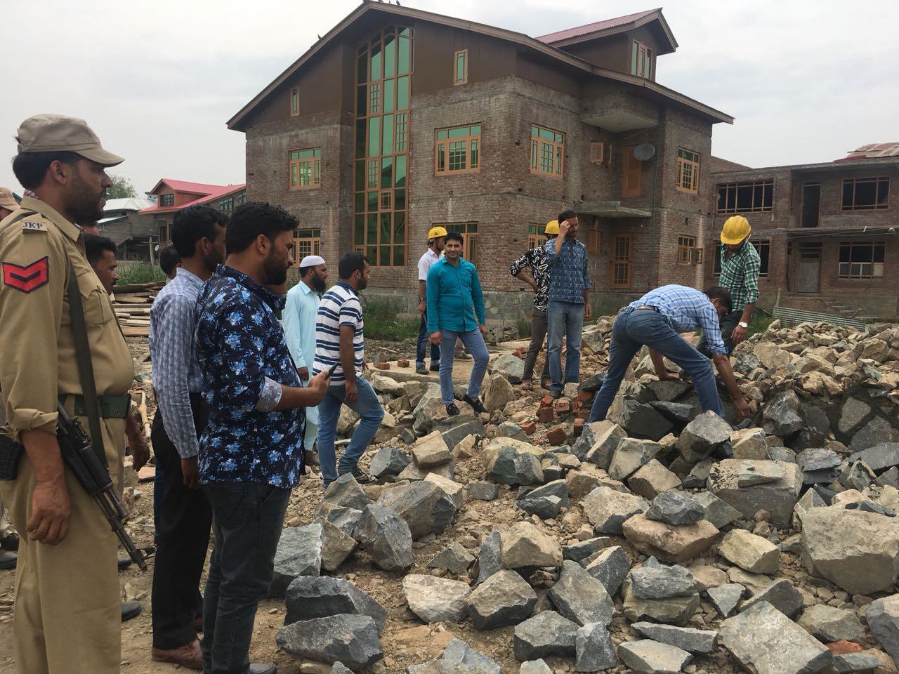 Custodian General orders demolition drive in Srinagar