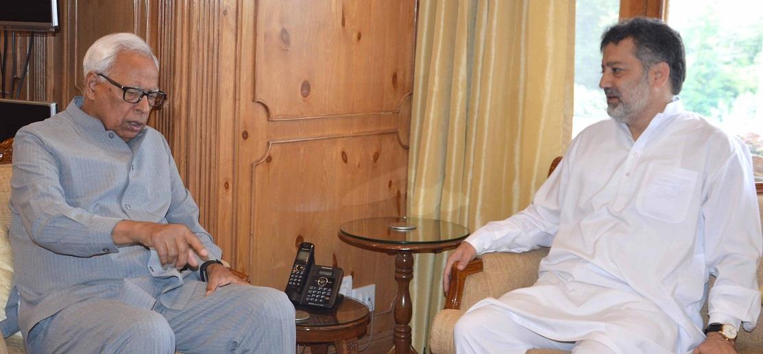Imran Ansari meets Governor