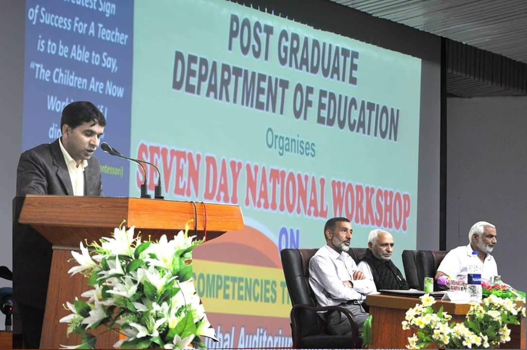 7 day workshop begins at KU