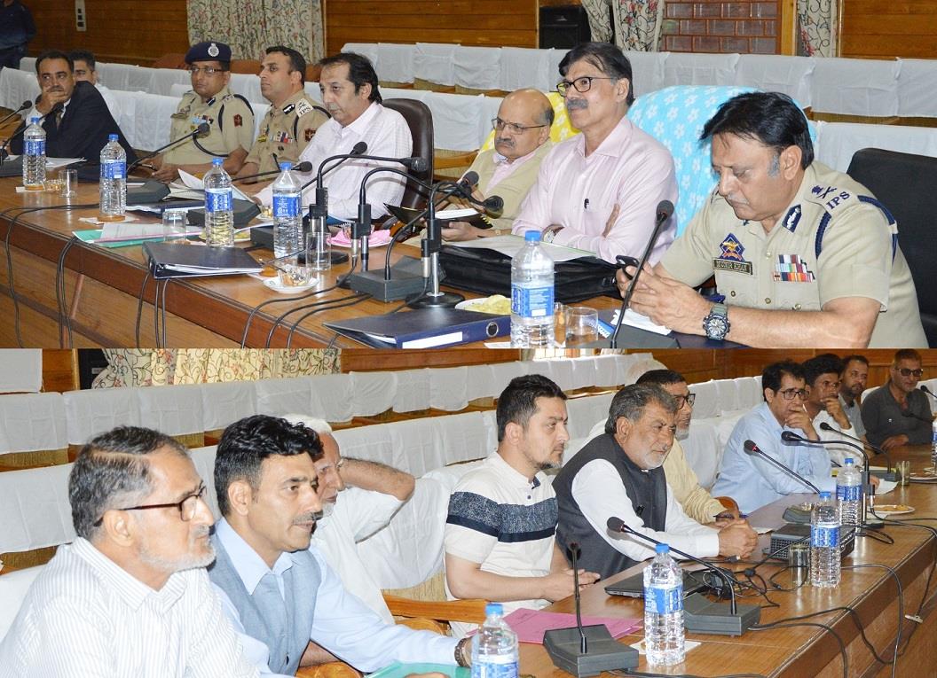 Advisor Kumar reviews developmental, security scenario in Sopore