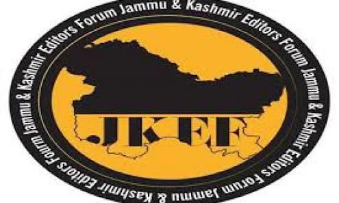 JK Editors Forum expresses concern over filing of FIR against CNS