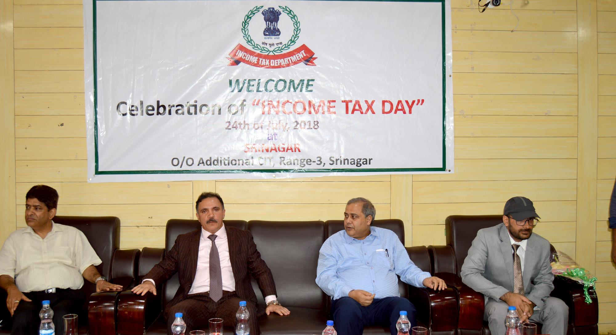 ‘Celebration of Income Tax Day’