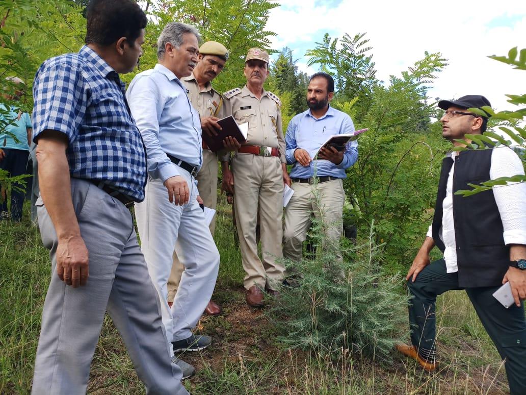 Chief Conservator of Forests visits North Kashmir