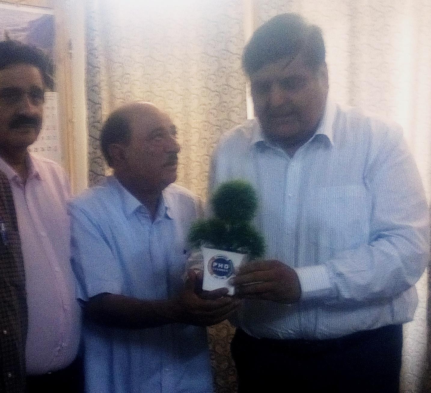 Chaya headed delegation of PHD Chamber of Commerce & Industries meets Vyas