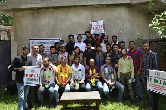 Pulwama journalists frame body, PWJA