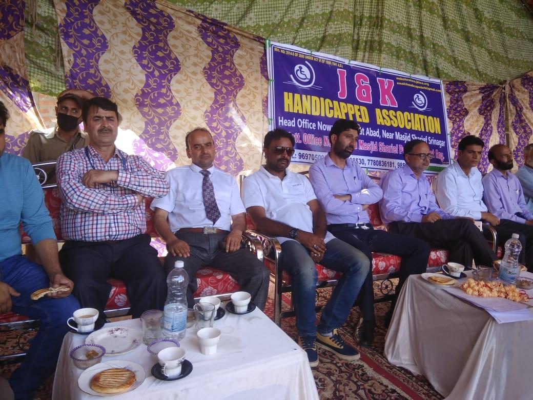 JK Handicapped Association holds one day convention in Anantnag