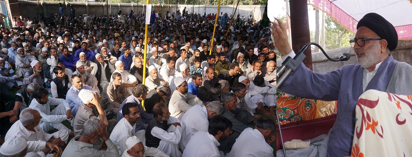 Anjuamn Shari Shian organises annual Hussaini conference at Chondpora Budgam