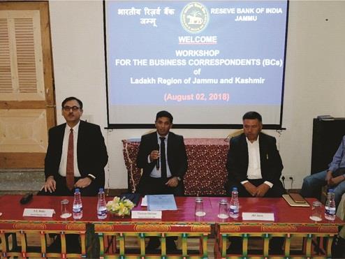 RBI organizes workshop for BCs of Ladakh Division at Leh