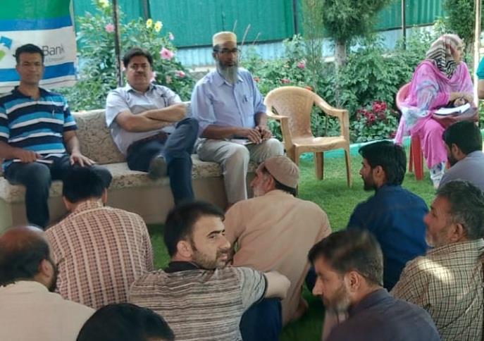 Lead Bank Budgam conducts financial literacy camps in unbanked, remote villages