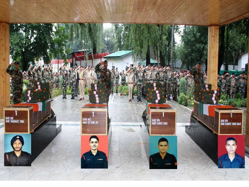 Army pays tribute to slain soldiers