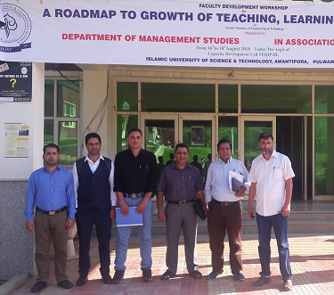 3 Day Faculty Development Workshop begins at IUST