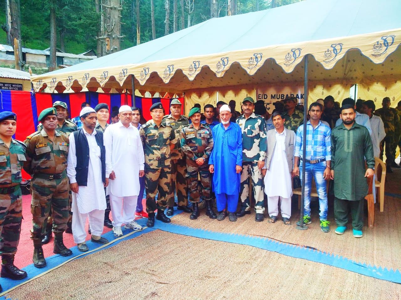 116 Bn BSF organizes 'Eid Melan' for public and officials