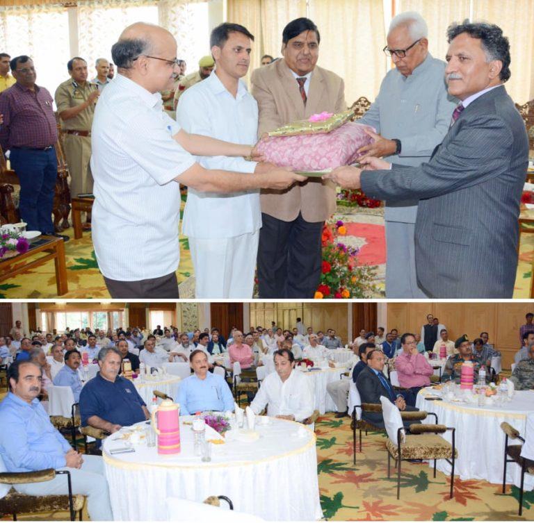JK Administration bids adieu to former Governor NN Vohra