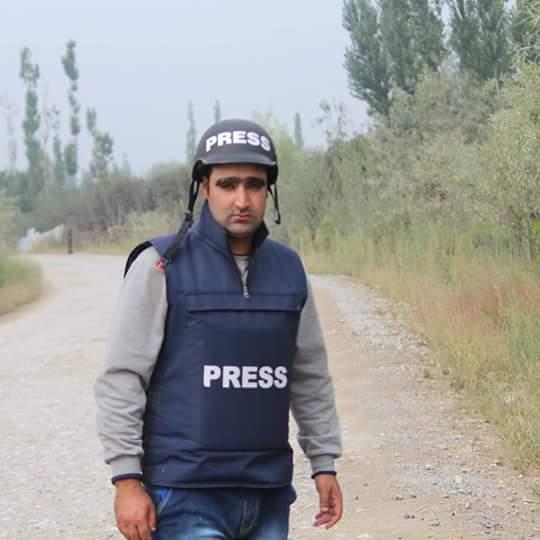 KNS correspondent injured while covering clashes in Pulwama