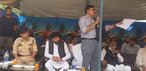 Advisor Kumar visits Karnah