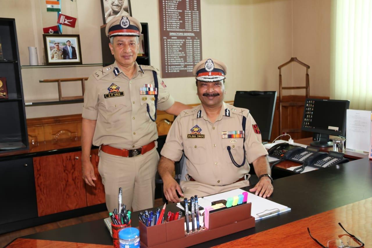 Dilbagh Singh takes over as new DGP