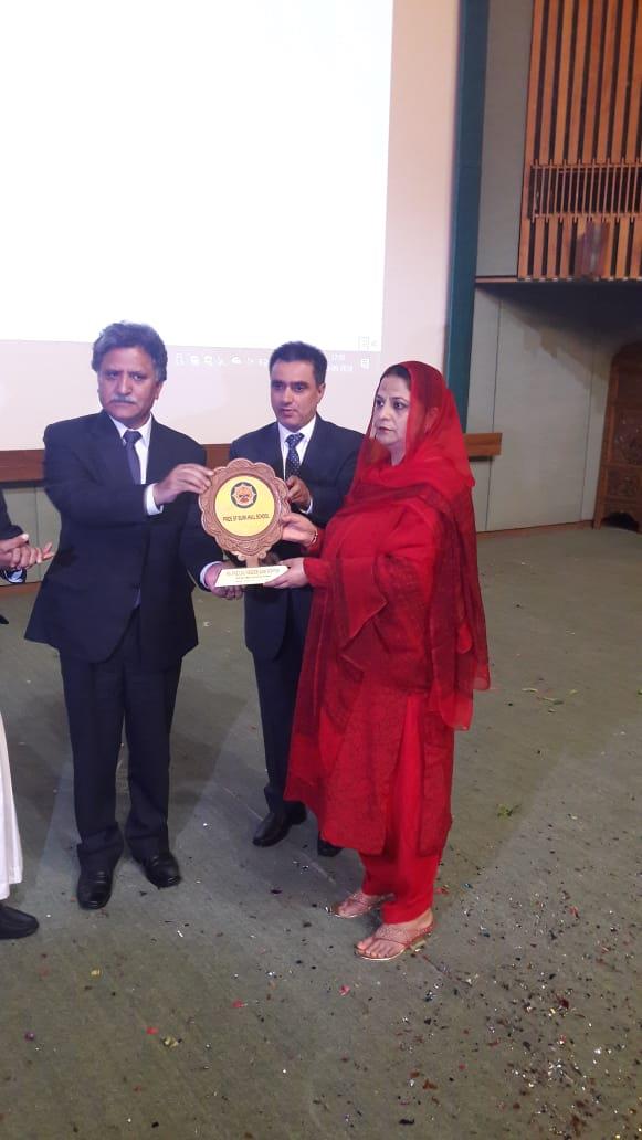 IAS Topper Fazalul Haseeb honoured