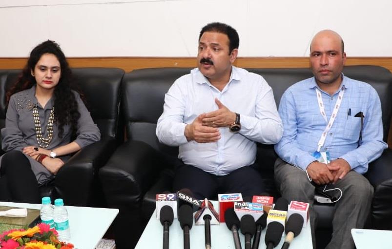 Tourism deptt participates in 'Travel & Tourism Fair' at Gujarat