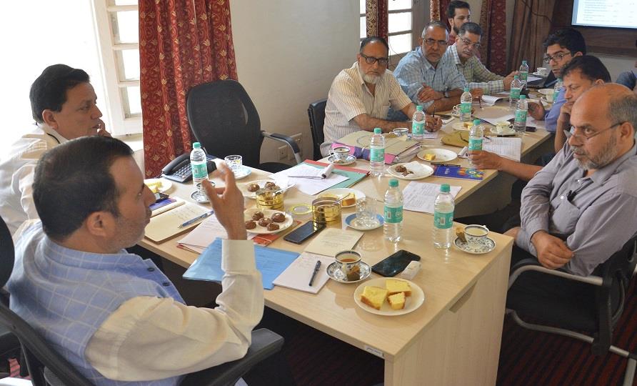 Farooq Shah reviews progress of Jhelum-Tawi Flood Recovery Project