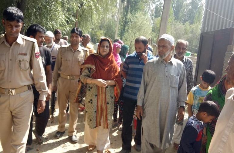 Anjum Fazili conducts extensive tour of Srinagar city