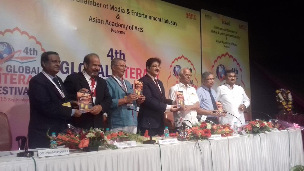 Renzushah’s two Kashmiri novels honoured at 4th global literary Festival in New Delhi