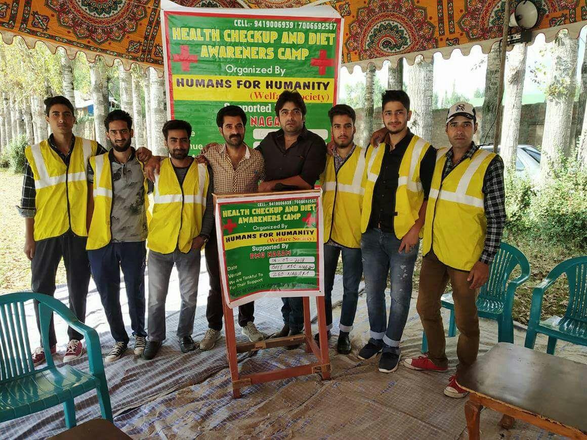 Humans For Humanity Welfare Society organizes free medical camp at Nagam