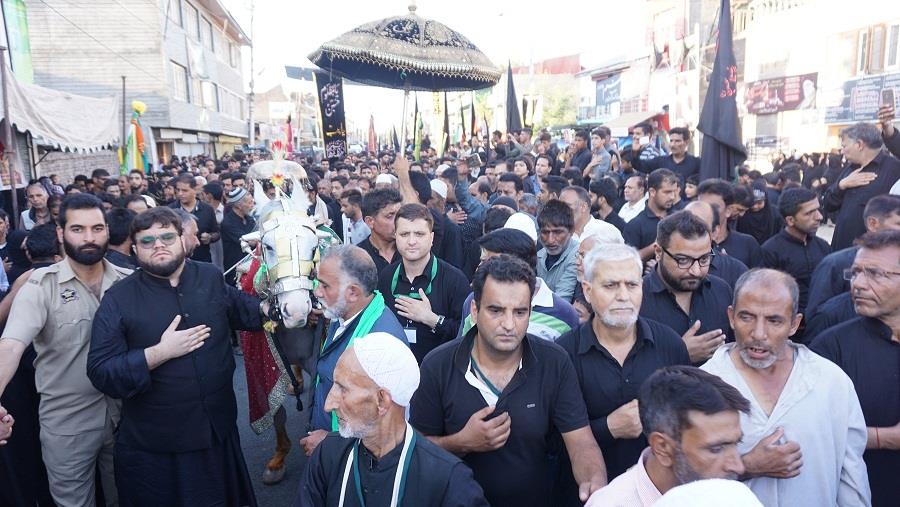 Aga Syed Hasan leads Muharram procession