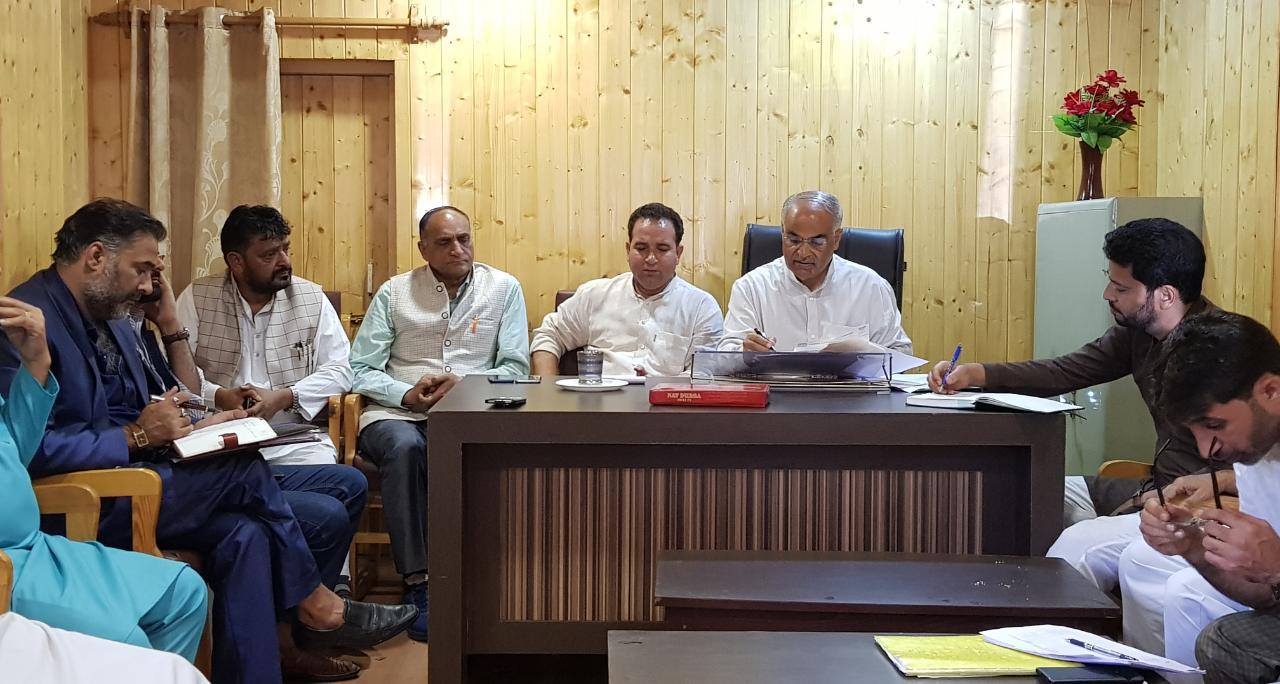 Ashok Kaul reviews preparation for upcoming ULB, Panchayat polls in Kashmir