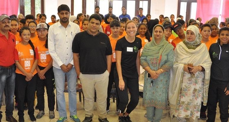 Sarmad Hafeez declares open ‘Goals for Girls’ summit in Srinagar