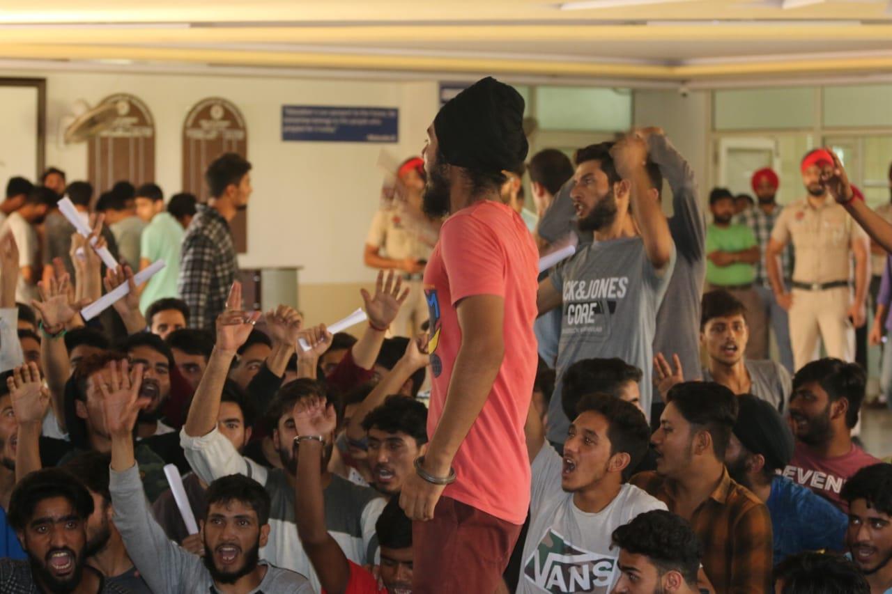 Assault on Kashmiri student: J&KSO holds massive protest in Punjab