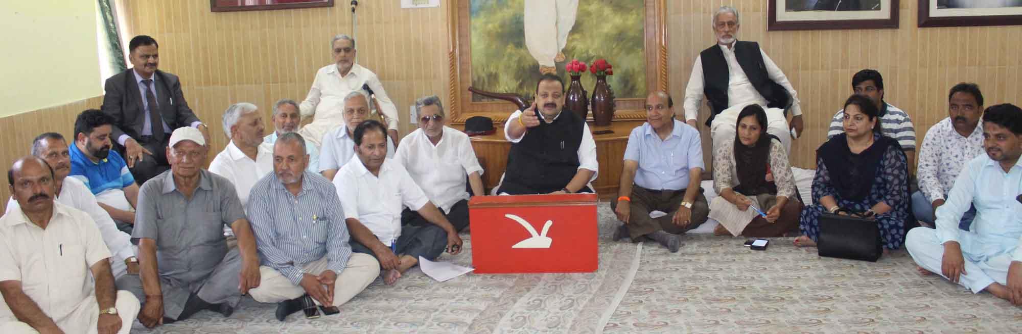BJP, Congress must come clear on state subject laws, fake state subjects: Rana