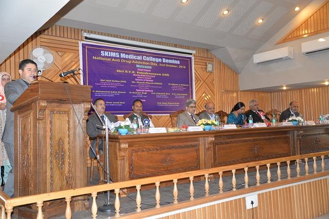 SKIMS Medical College Bemina organizes National Anti Drug-Addiction day