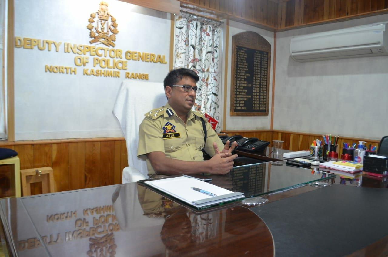 Atul Kumar Goel appointed as Incharge DIG North Kashmir