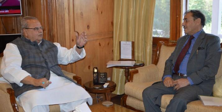MLA Shopian meets Governor