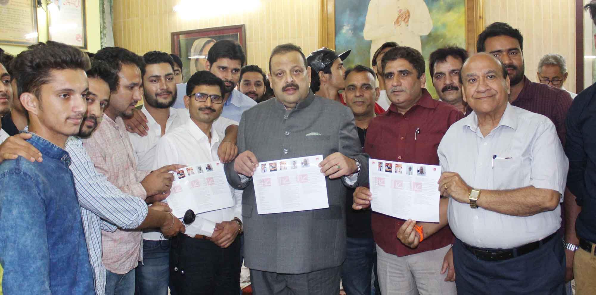 Rana assails BJP for redefining democracy in J&K in ongoing ULB polls