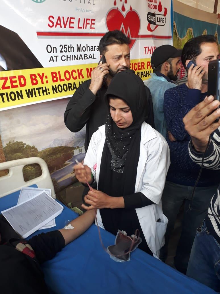 BMO Pattan organizes blood donation camp at Chenbal